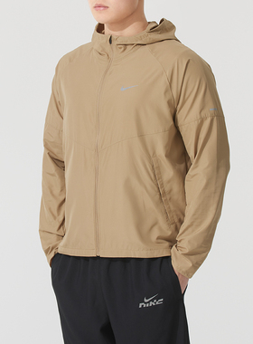 Nike耐克男装2025夏季新款运动休闲简约百搭连帽梭织外套DD4747