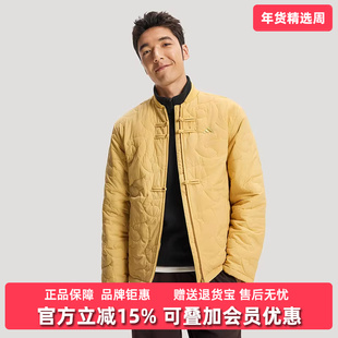 Adidas阿迪达斯男装女装2025冬季新款NYR QUILTED JKT棉服KQ5097