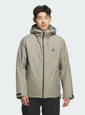 Adidas阿迪达斯男装2025冬季新款Tech 3IN1 DJ保暖夹克外套KQ5502