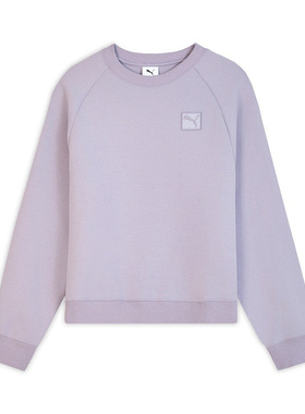 PUMA彪马女装2025冬季新款PRIME ESS Crew DK W针织卫衣635712