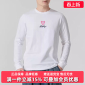 运动休闲圆领舒适透气长袖 新款 T恤HV9808 2025春季 Nike耐克男装