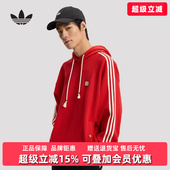 运动印花连帽卫衣KT0646 新款 Adidas阿迪达斯三叶草男装 2025冬季