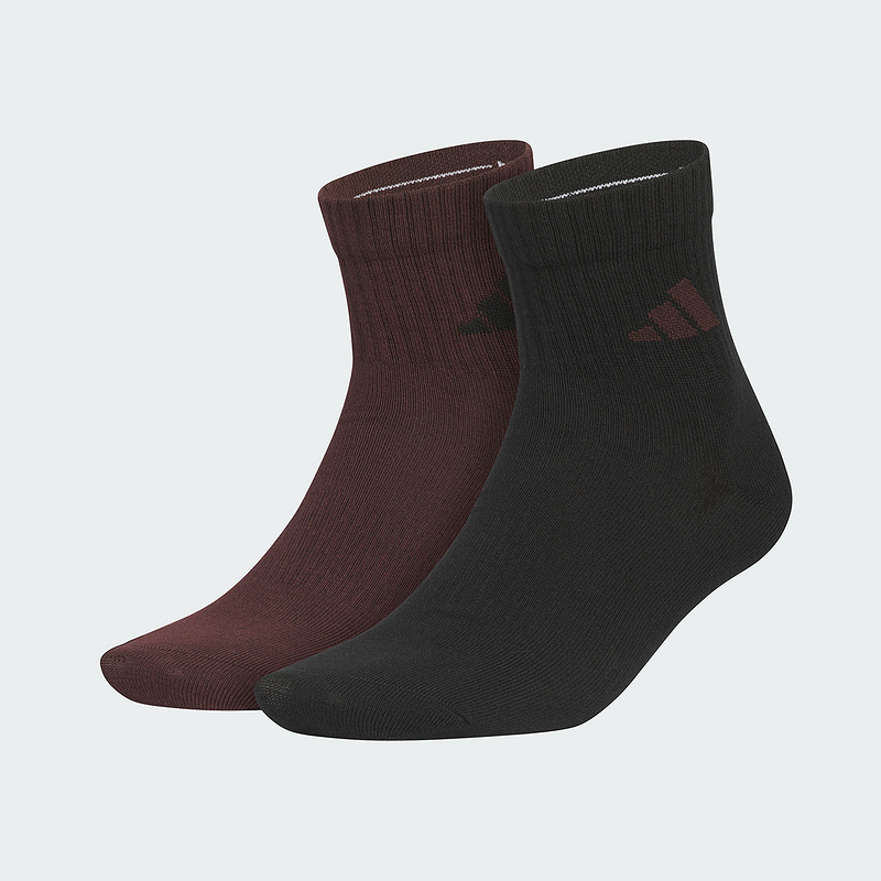 Adidas阿迪达斯男袜女袜2025冬季新款MID CREW 2PP运动袜KC1501