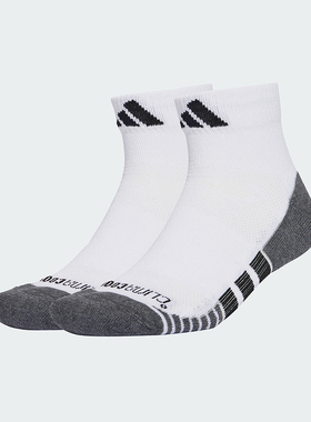 Adidas阿迪达斯男袜女袜2025春季新款PRF C CC QRT 3P袜子JD9574