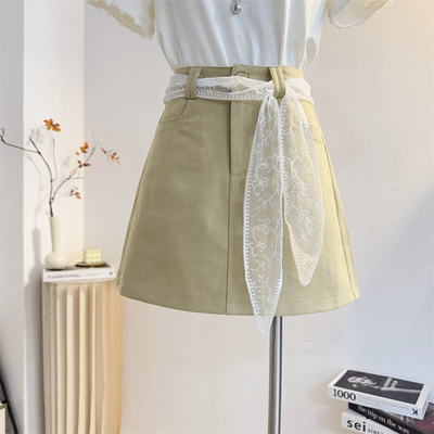 短裙A字裙韩系高腰包臀半身裙