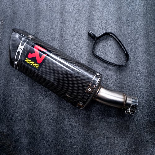 适用春风450SR直上碳纤维排气管