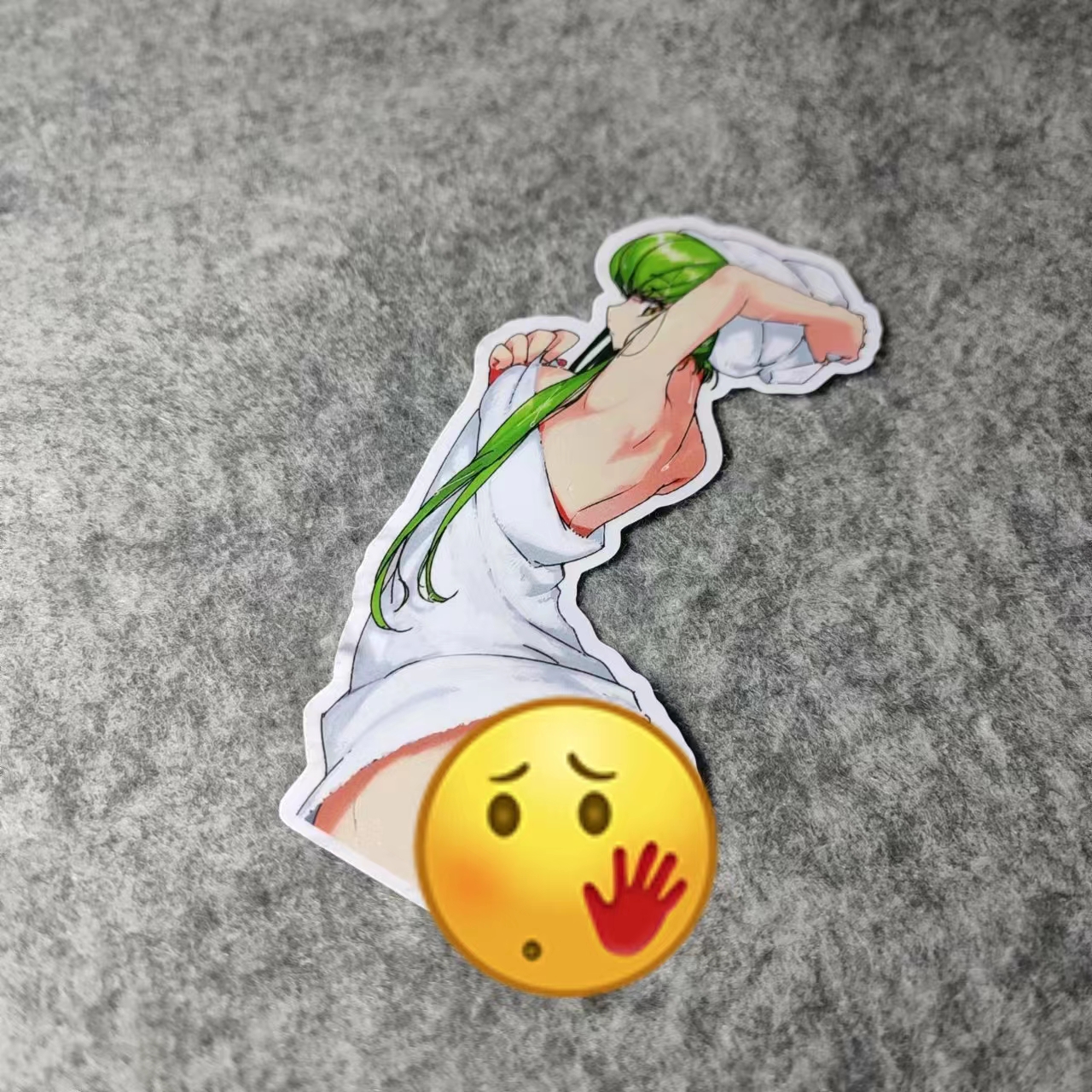 动漫二次元老婆改装反光贴