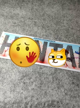 二次元日漫改装痛车摩托贴电动车老婆酱侧窗PVC烫画D1664