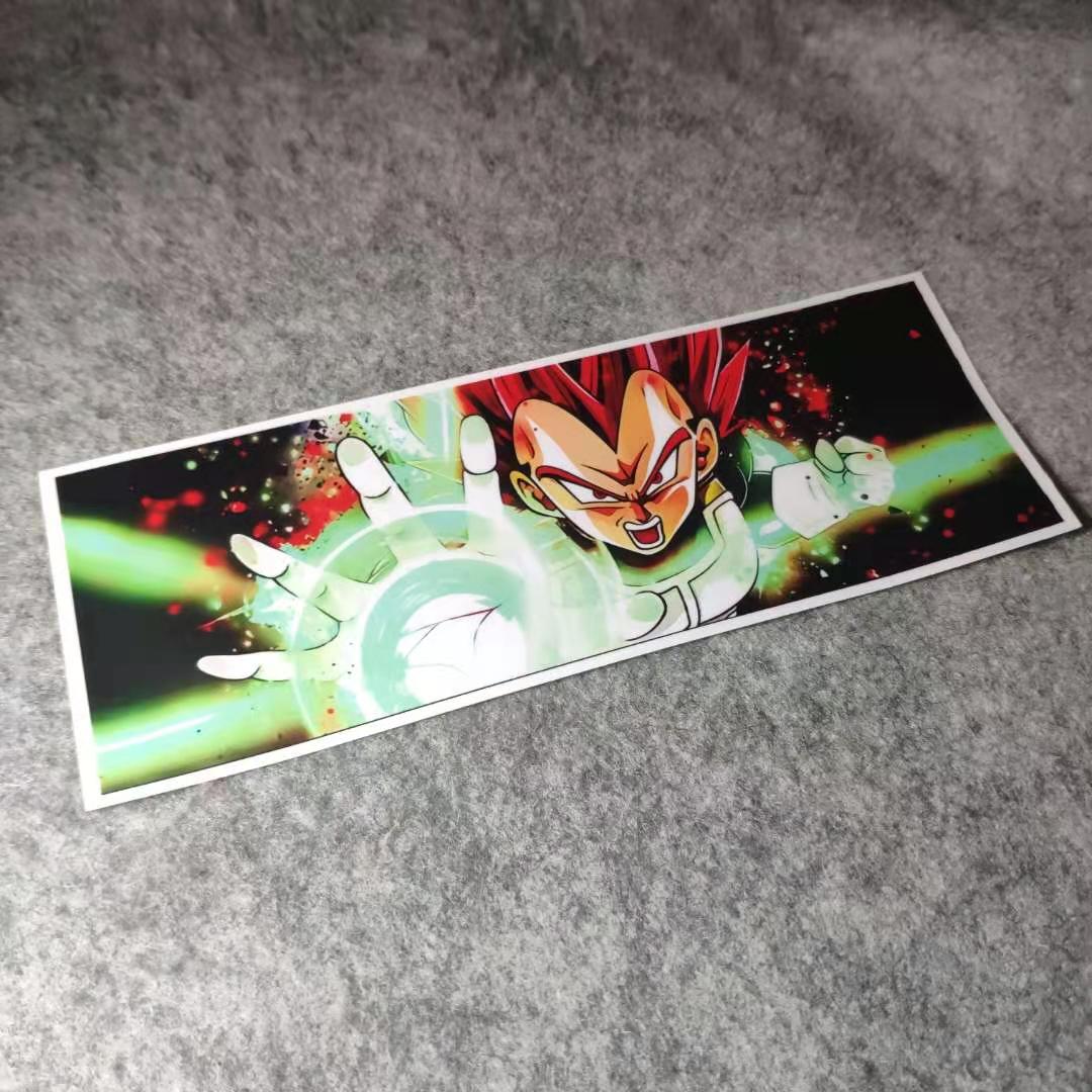 潮流改装七龙珠动漫汽车贴摩托贴纸侧窗赛亚人划纹烫画D1933