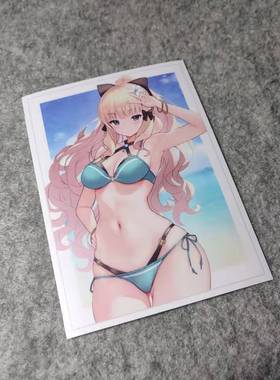 潮流反光贴二次元漫画老婆酱改装汽车摩托贴纸痛车小窗车贴D2244