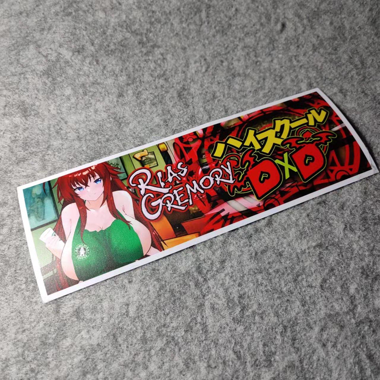 改装机车摩托贴个性车贴二次元