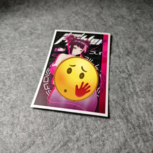 日漫潮流少女搞怪搞笑贴画摩托汽车电动车滑雪板贴纸车窗贴D3131