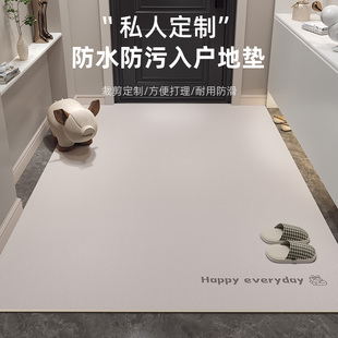 pvc进门可擦洗家用脚垫门口防滑耐脏玄关地毯 入户门地垫2024新款