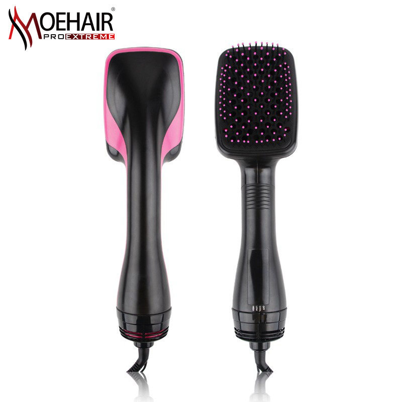 热风梳新款直发梳三合一多功能吹风机美规