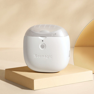 Seemagic电动指甲刀磨甲器家用全自动修甲钳美甲器充电防夹肉儿童