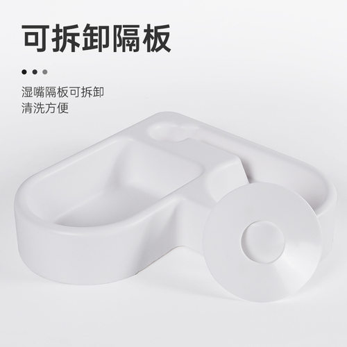 宠物猫咪自动饮水爱心宠物碗防湿猫碗狗盆两用多功能饮水碗喂食器