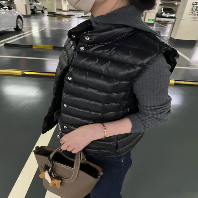 儿童羽绒背心马甲轻薄款亲子款