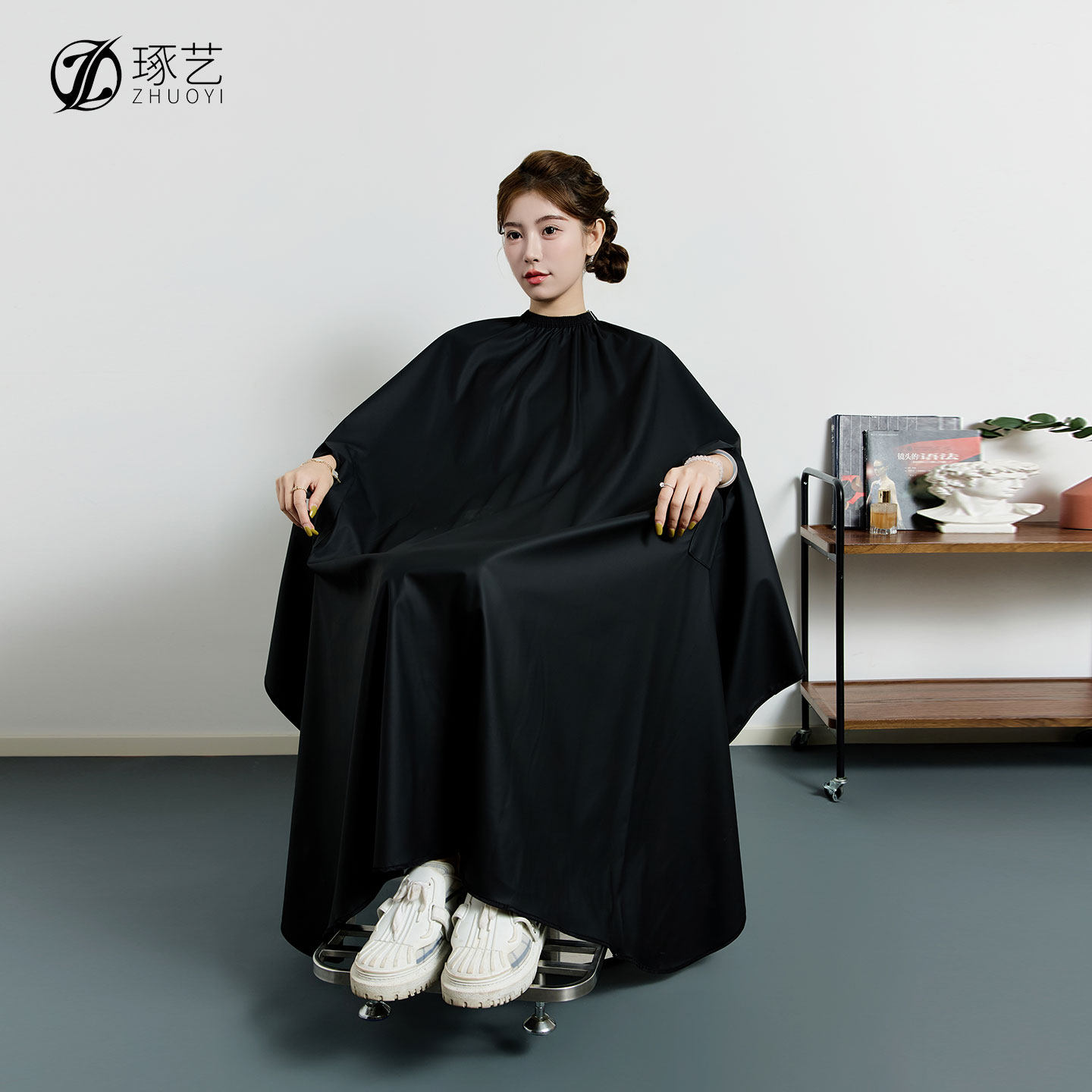 理发店专用高级焗油围布防水定制