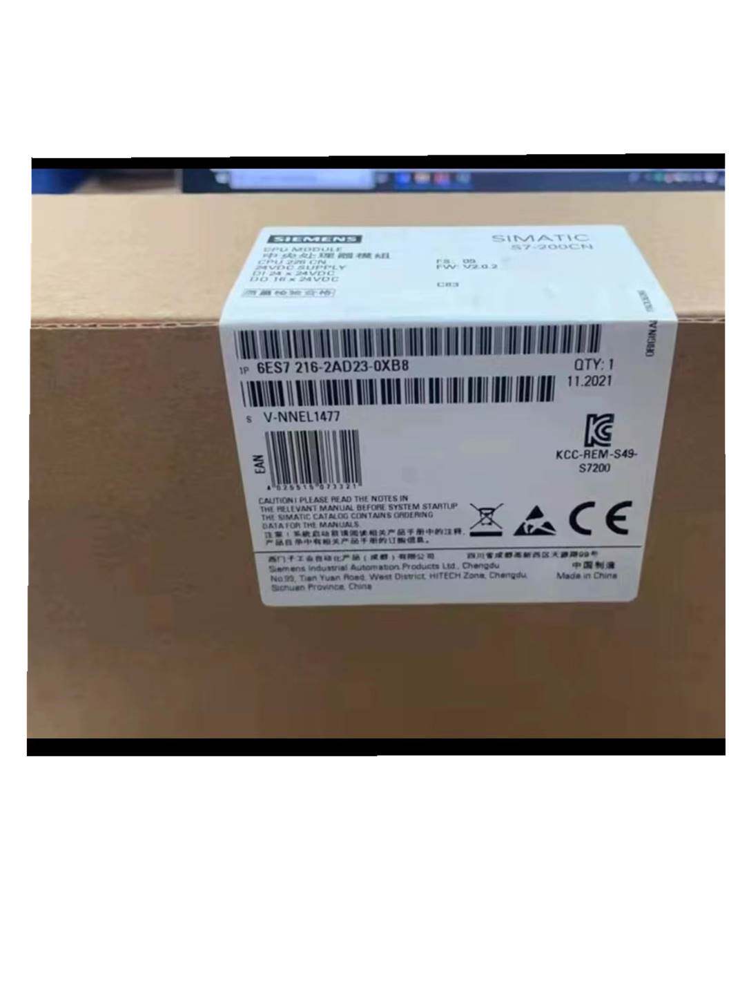 西门子plc200cncpu6es7216-2ad23/2bd23-0xb8 ac/dc输入/输出模块