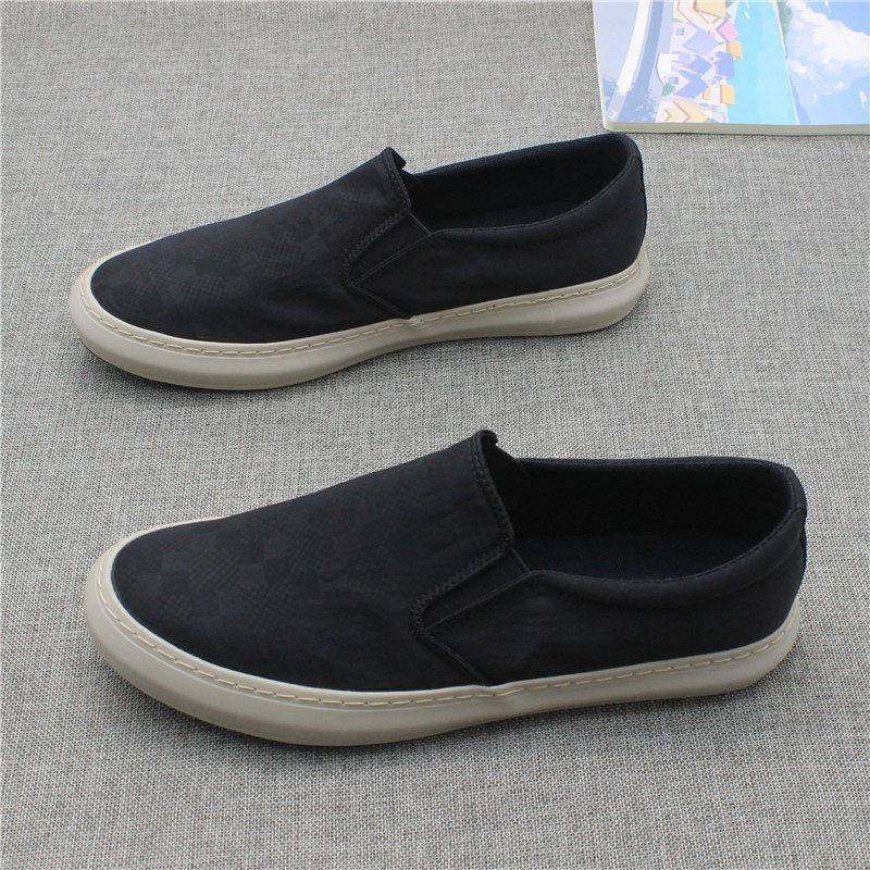 欧洲站 Tide BoutiqueCa设计感强！帆布鞋男一脚蹬懒人透气休闲,流行男鞋,雨鞋,淘宝优惠券,粉丝福利购,淘宝优惠卷