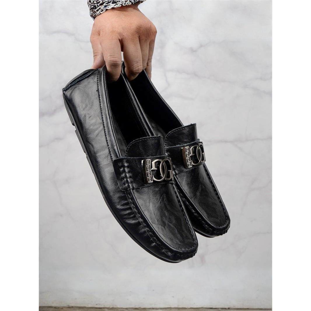 男鞋2025秋冬新款高端奢侈品豆豆鞋男真皮软底潮流百搭一脚蹬皮鞋