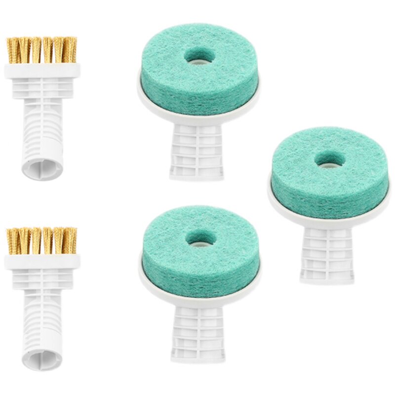 德尔玛ZQ610/ZQ600耗材铜丝毛刷百洁布刷头清洁机拖布香薰配件包