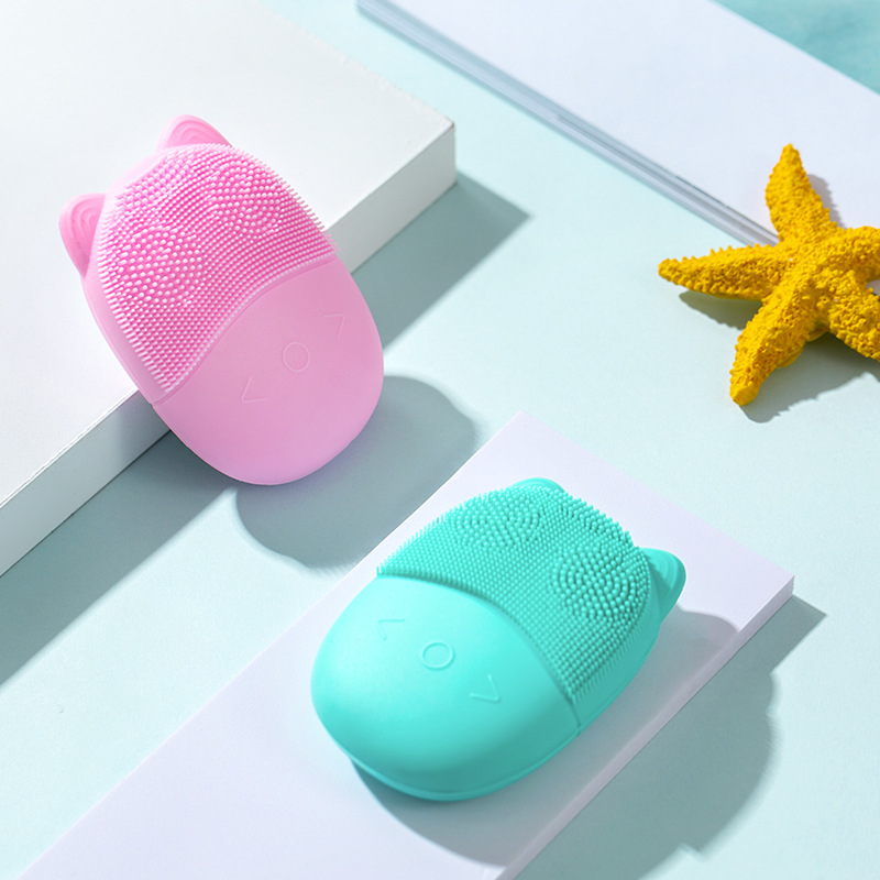 网红电动硅胶洗脸仪超声波洁面仪面部洗脸刷毛孔清洁神器洗脸仪器