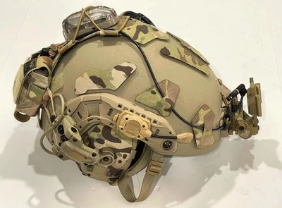 【生来兵骨】SF头盔毛面魔术贴 仅魔术贴不含头盔！国产面料500D