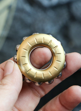 赛博佛珠转珠旋转指尖陀螺推牌edc成人解压玩具机械减压神器