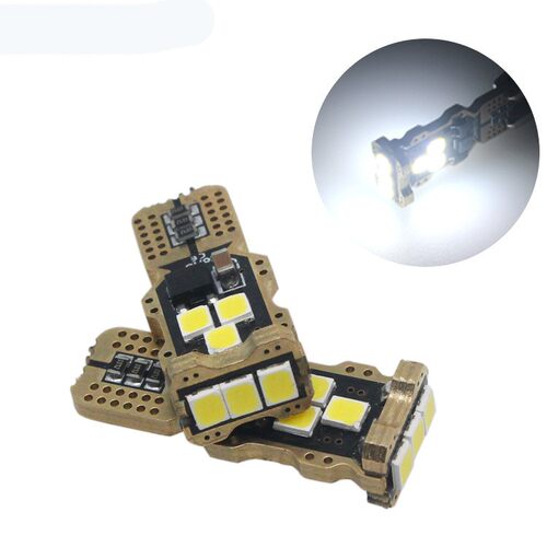 示宽灯超亮led灯泡透镜改装车外日行灯汽车通用行车小灯led灯t10
