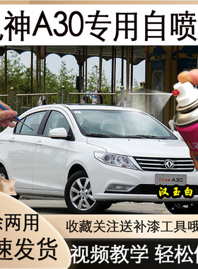 适用风神A30专用车漆油漆白色银灰色自喷漆汽车漆划痕修复手喷漆