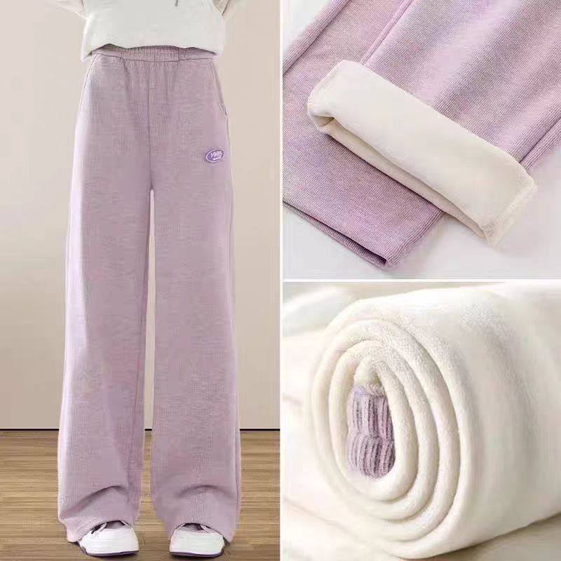 女童加绒羊驼绒裤子秋冬季新款洋气儿童加厚直筒棉裤女孩长裤冬装,童装/婴儿装/亲子装,裤子,淘宝优惠券,粉丝福利购,淘宝优惠卷