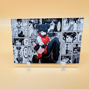 李柚巴一胜千金动漫周边定制卡通立牌二次元桌面摆件漫画亚克力砖