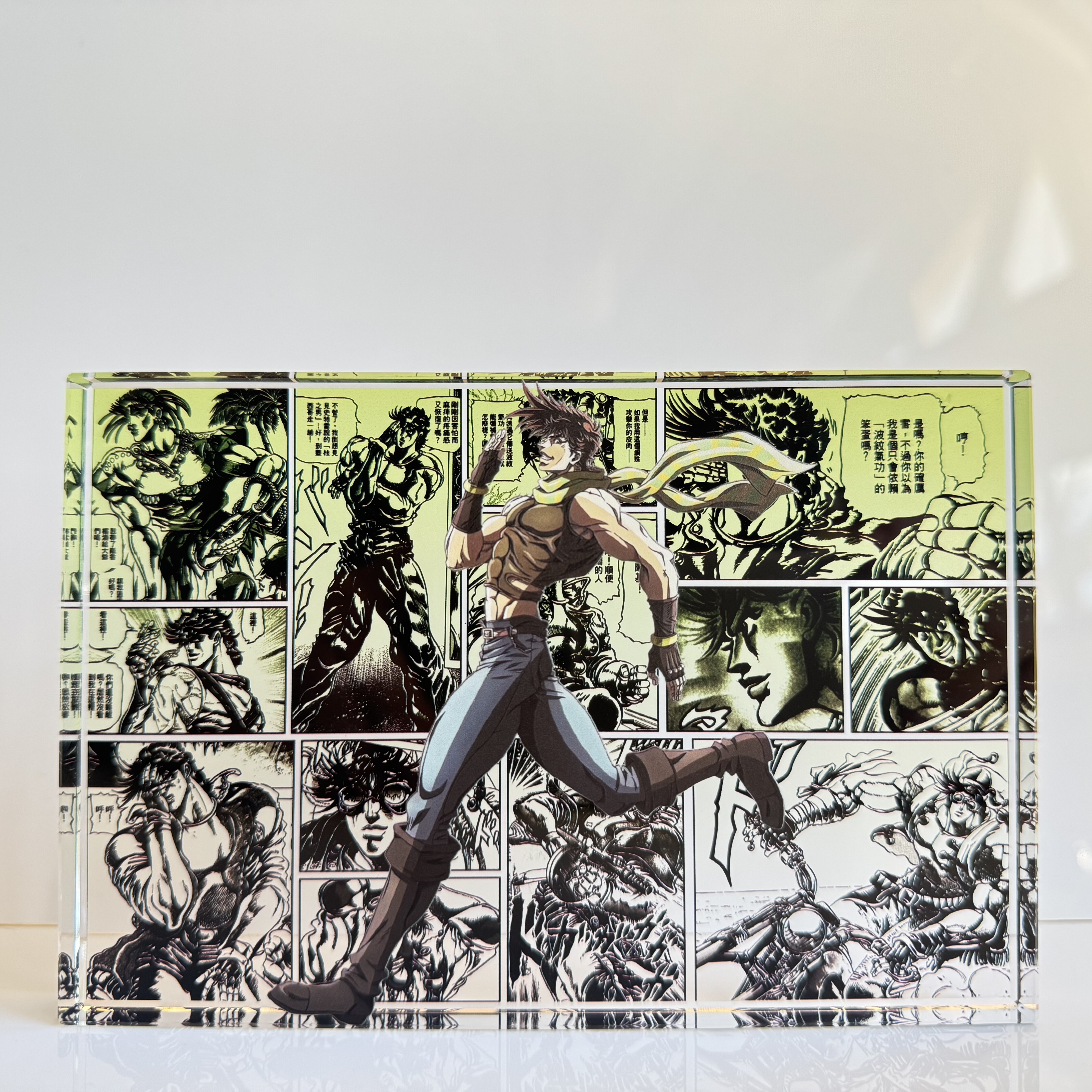 二乔周边乔瑟夫乔斯达jojo的奇妙冒险战斗潮流二次元动漫亚克力砖