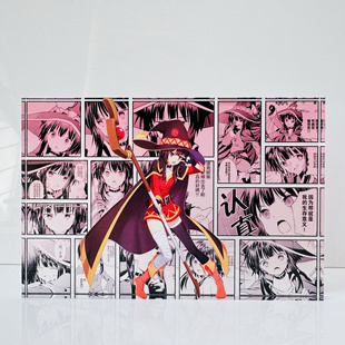 惠惠为美好的世界献上祝福动漫周边桌面摆件卡通立牌定制亚克力砖