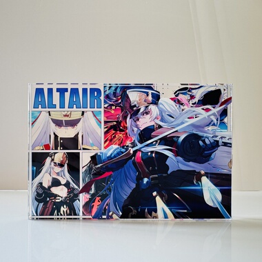 阿尔泰尔Re:CREATORS动漫周边二次元立牌卡通摆件亚克力水晶砖