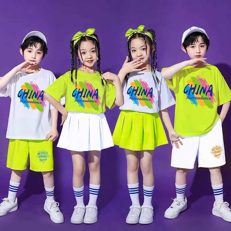 六一儿童演出服幼儿园舞蹈合唱表演班服小学生啦啦队拉拉操