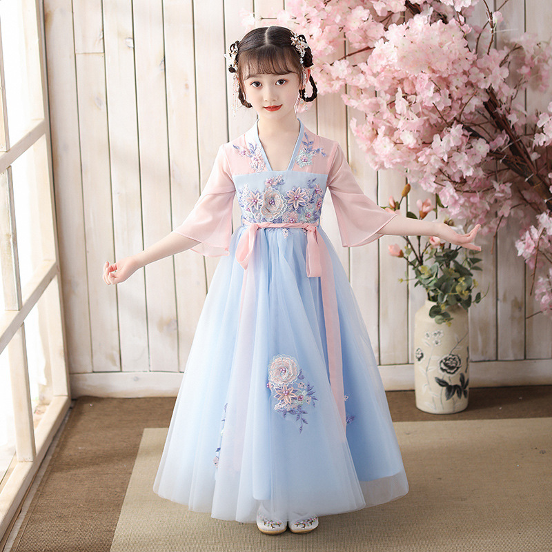 女童连衣裙夏款儿童汉服