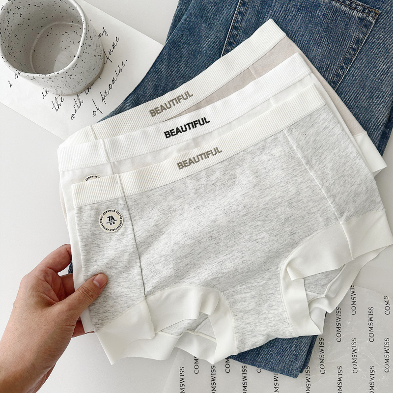 INS风全面7A抑菌女士内裤平角短