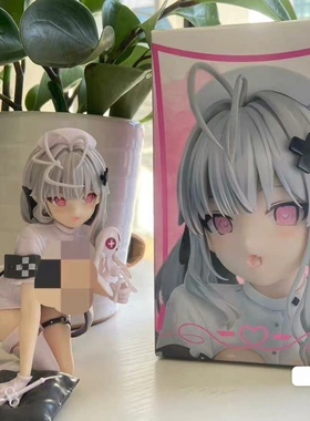 国产绝版小恶魔看护士死之宫环奈护士手办模型机箱摆件