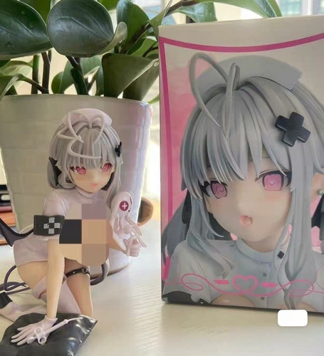 国产绝版小恶魔看护士死之宫环奈护士手办模型机箱摆件