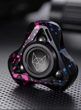 灵狐3代指尖陀螺金属手玩成人小孩解减压旋转便携随身玩具神器edc