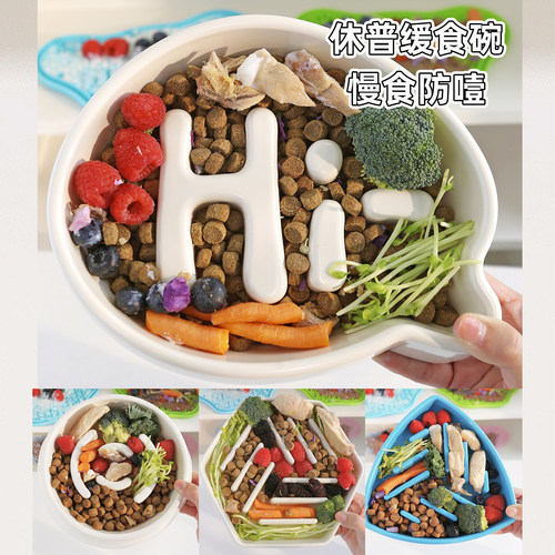 休普宠物慢吃碗防噎防吐解压益智
