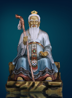 纯铜保平安中式医馆药王爷