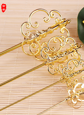 地藏王菩萨合金禅杖摆件佛像