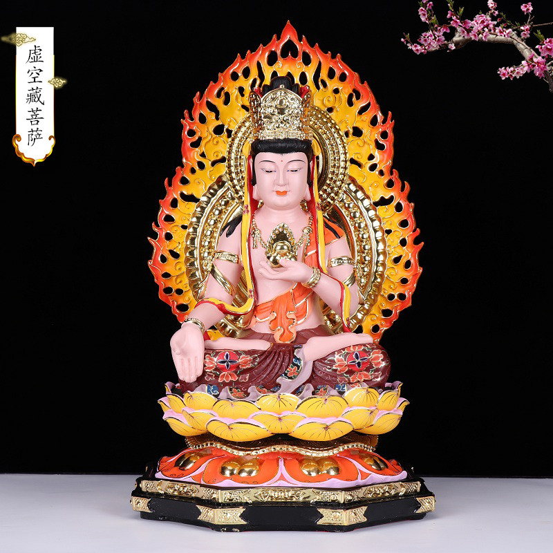 虚空藏菩萨八大守护神属牛佛像