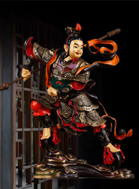 供奉中坛元帅哪吒神像