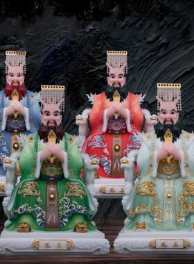 石材祝福家用四海龙王佛像摆件