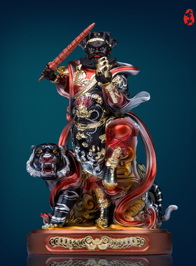 树脂招财家用武财神赵公明神像