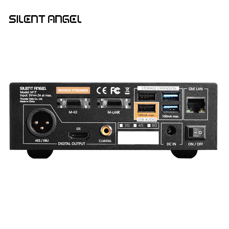 Silent Angel仙籁 M1T无损hifi音乐播放器roon流媒体NAS网络转盘8 影音电器 解码器 原图主图